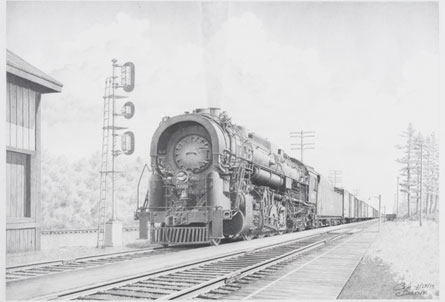 Boston and Maine class S-1b steam locomotive number 3020